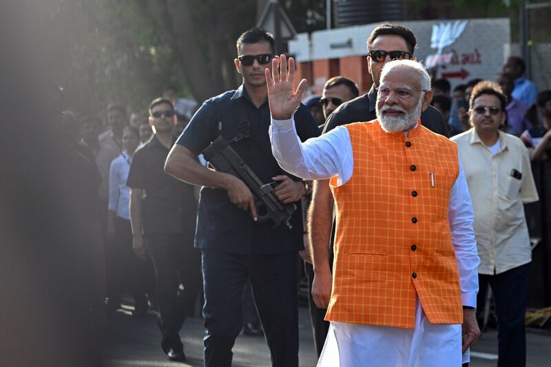 Narendra Modi tem sido o líder do país mais populoso do mundo desde 2014 Narendra Modi tem sido o líder do país mais populoso do mundo desde 2014