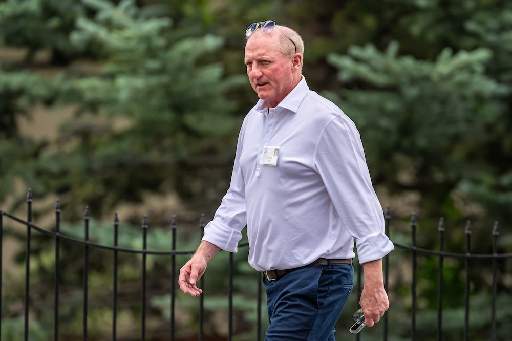 Greg Abel, CEO da Berkshire Hathaway: empresa adquiriu a construtora Taylor Morrison Home. (Foto: Bloomberg) Greg Abel, CEO da Berkshire Hathaway: empresa adquiriu a construtora Taylor Morrison Home. (Foto: Bloomberg)