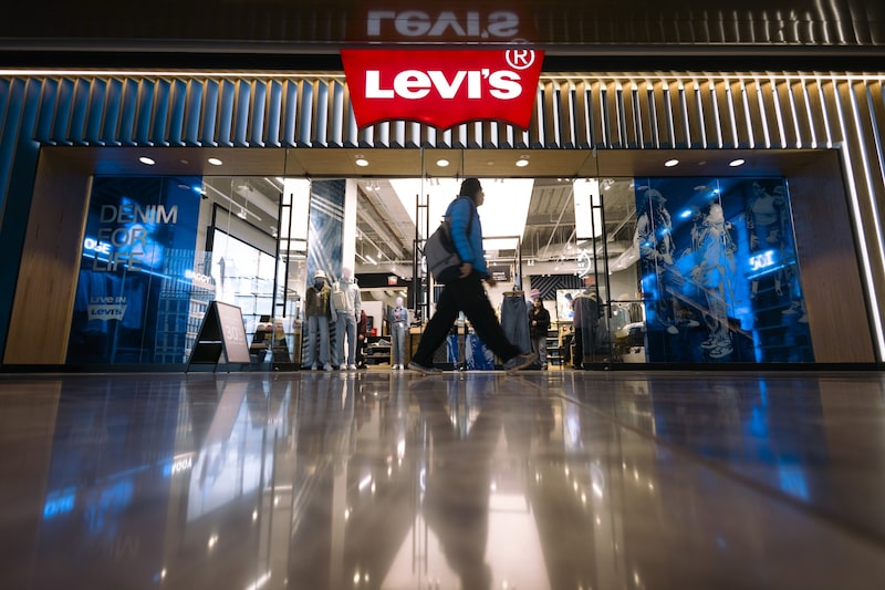 Una tienda Levi's en Nueva York. Una tienda Levi's en Nueva York.