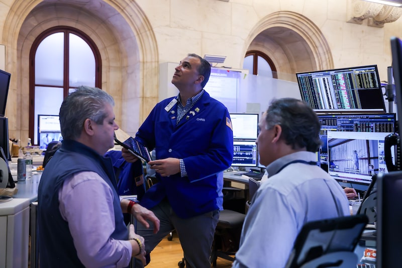 Traders work during Aevex Corp.'s initial public offering (IPO) on the floor of the New York Stock Exchange (NYSE) in New York, US, on Friday, April 17, 2026. Aevex Corp., a maker of military drones, raised $320 million in its initial public offering, as investment in modern defense and autonomous systems rises. Photographer: Michael Nagle/Bloomberg Traders work during Aevex Corp.'s initial public offering (IPO) on the floor of the New York Stock Exchange (NYSE) in New York, US, on Friday, April 17, 2026. Aevex Corp., a maker of military drones, raised $320 million in its initial public offering, as investment in modern defense and autonomous systems rises. Photographer: Michael Nagle/Bloomberg