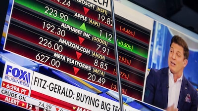Sete Magníficas perdem protagonismo em Wall Street em nova fase de investimentos em IA Sete Magníficas perdem protagonismo em Wall Street em nova fase de investimentos em IA