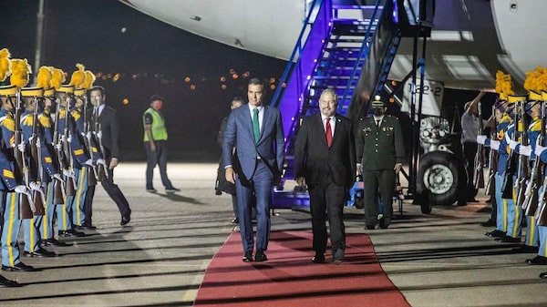 Pedro Sánchez llega a Honduras, el último destino de su gira por Latinoamérica Pedro Sánchez llega a Honduras, el último destino de su gira por Latinoamérica