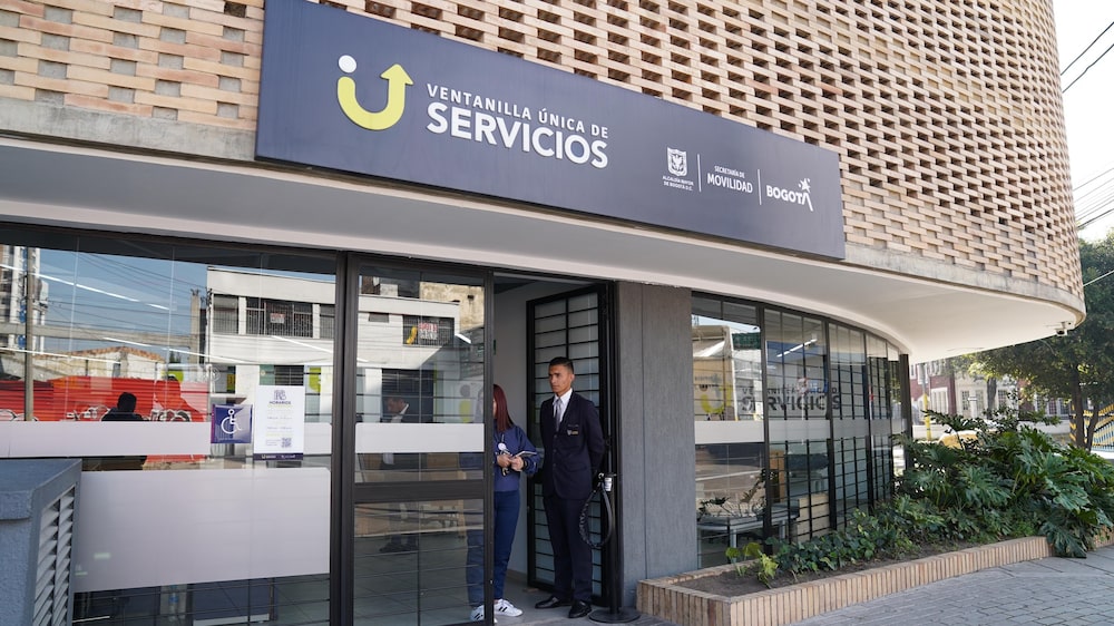 Ventanilla Única de Servicios de Movilidad, en Bogotá, el 1 de febrero de 2024. Ventanilla Única de Servicios de Movilidad, en Bogotá, el 1 de febrero de 2024.
