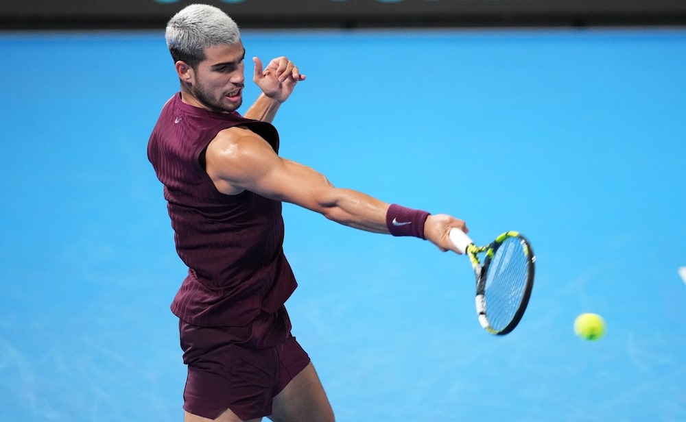 El español Carlos Alcaraz, el 28 de septiembre de 2025. El español Carlos Alcaraz, el 28 de septiembre de 2025.