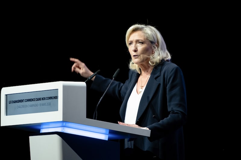 Marine Le Pen, referente de la Agrupación Nacional Marine Le Pen, referente de la Agrupación Nacional