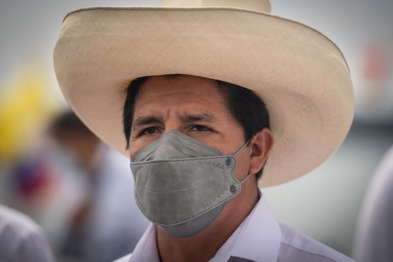 Pedro Castillo, presidente de Perú Pedro Castillo, presidente de Perú