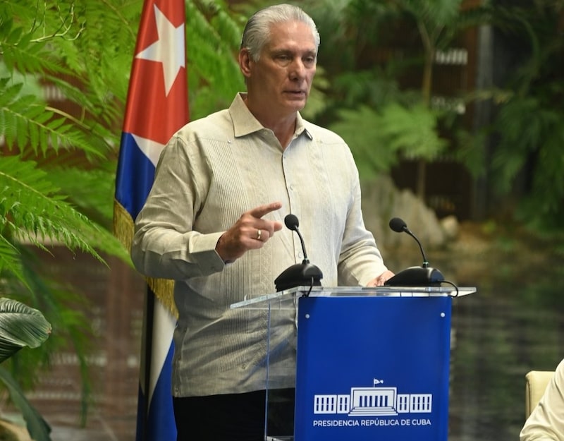 Miguel Díaz-Canel Bermúdez, presidente de Cuba. Miguel Díaz-Canel Bermúdez, presidente de Cuba.