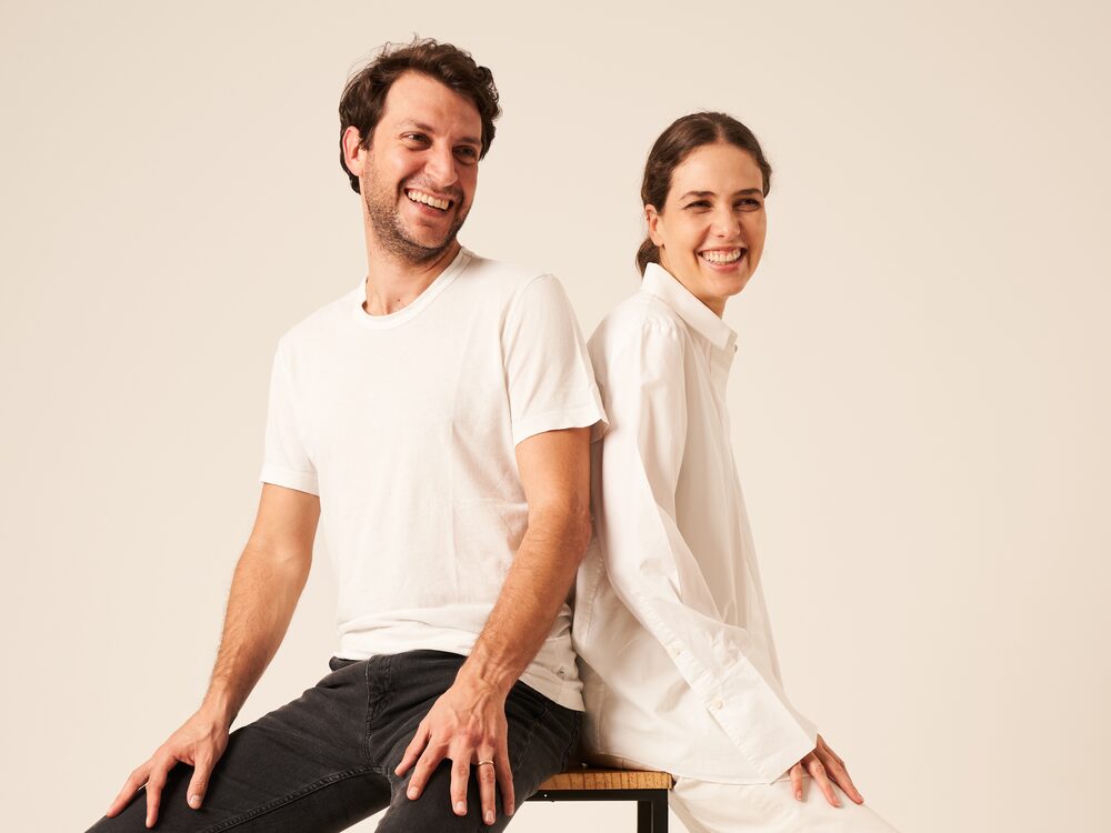 Giovanna Meneghel e Alexander Appel, sócios fundadores da Nude Giovanna Meneghel e Alexander Appel, sócios fundadores da Nude