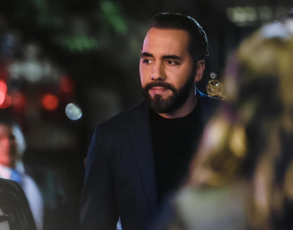 Nayib Bukele, en un evento público el 21 de abril de 2026. Nayib Bukele, en un evento público el 21 de abril de 2026.