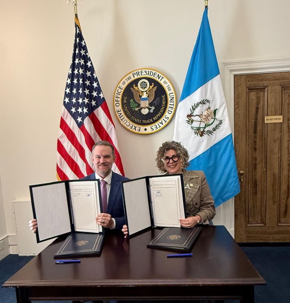 La ministra de Economía, Gabriela García, y Jamieson Greer, de la USTR, en la firma del acuerdo, el 30 de enero de 2026. La ministra de Economía, Gabriela García, y Jamieson Greer, de la USTR, en la firma del acuerdo, el 30 de enero de 2026.