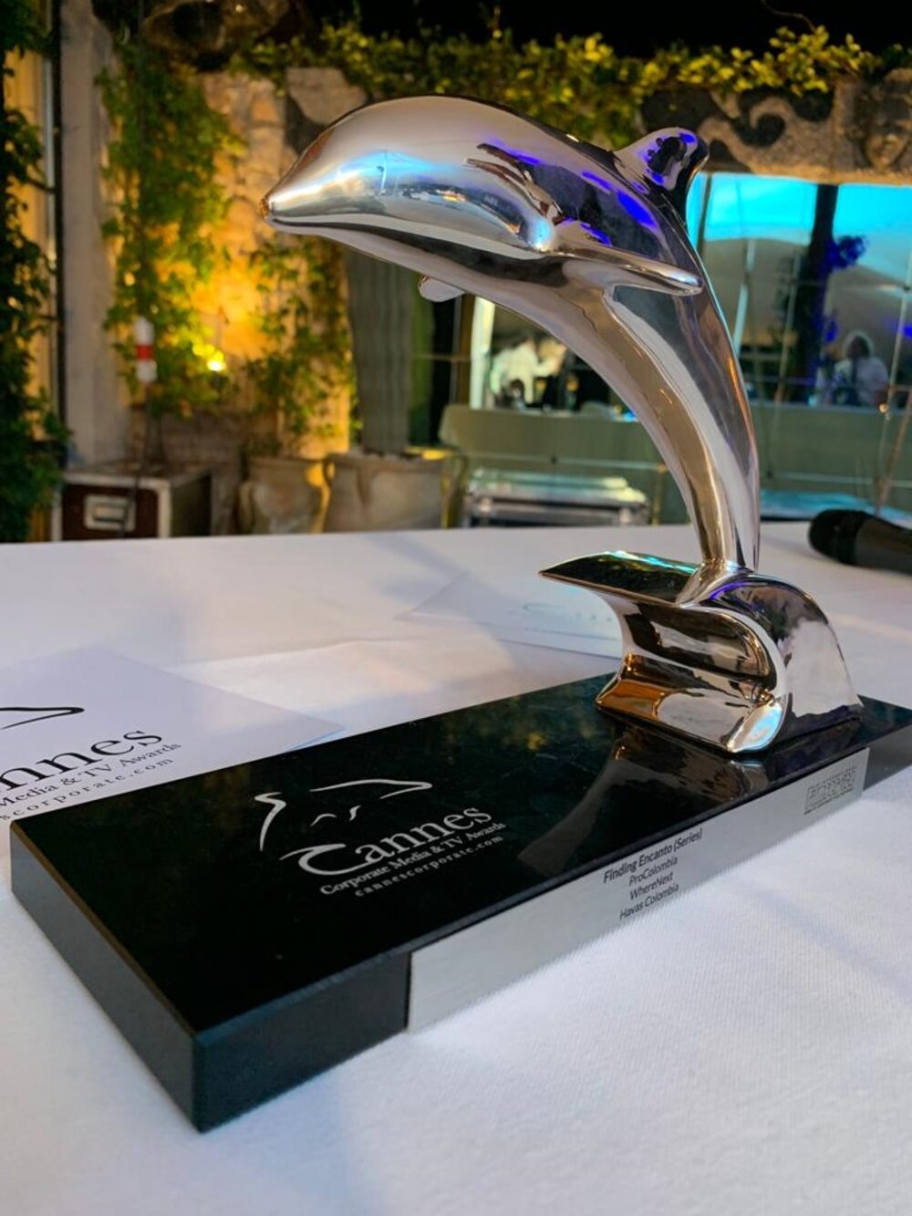 Delfín, premio de Cannes Delfín, premio de Cannes