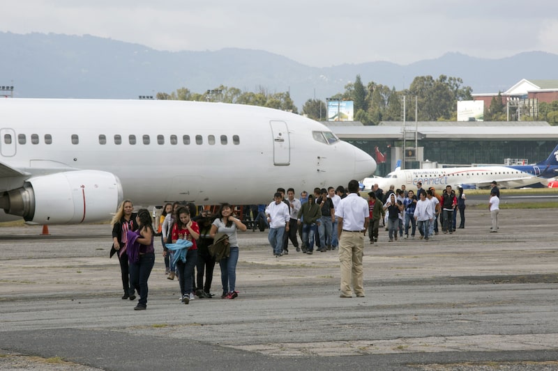Deportados guatemaltecos. Deportados guatemaltecos.