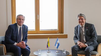Ecuador y Argentina restablecen relaciones y nombrarán nuevos embajadores Ecuador y Argentina restablecen relaciones y nombrarán nuevos embajadores