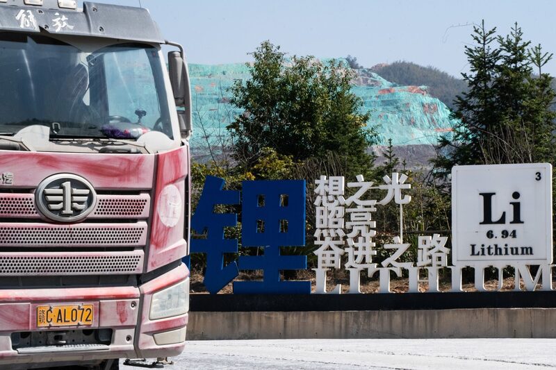 La mina de litio de Jianxiawo, en Yichun. La mina de litio de Jianxiawo, en Yichun.