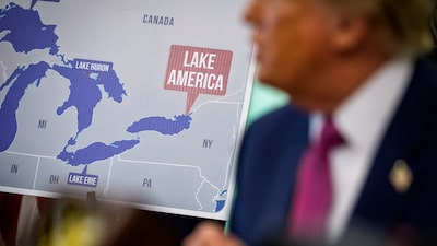 Trump sigue trabajando con un mapa mundial equivocado Trump sigue trabajando con un mapa mundial equivocado