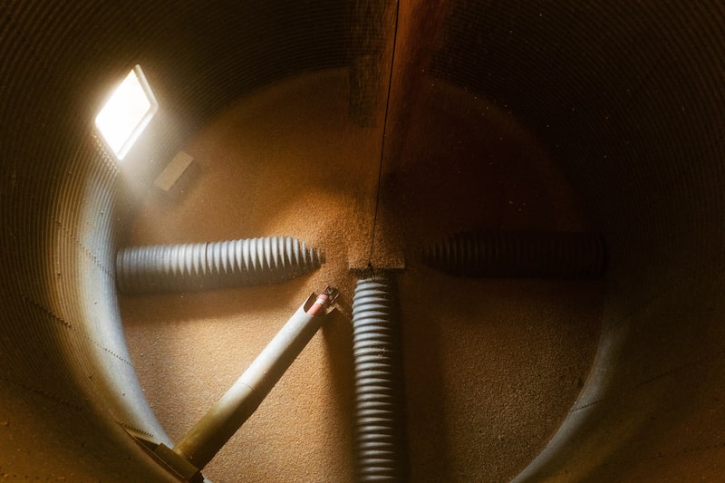 Un silo de grano de trigo en Francia. Foto: Nathan Laine/Bloomberg Un silo de grano de trigo en Francia. Foto: Nathan Laine/Bloomberg
