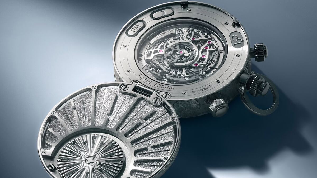 Audemars Piguet lanza un reloj de bolsillo de más de US$3,5 millones en plena era digital