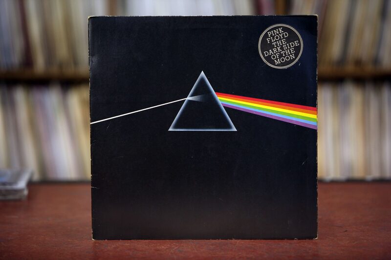 Un disco de vinilo de "Dark Side of the Moon", de Pink Floyd Un disco de vinilo de "Dark Side of the Moon", de Pink Floyd