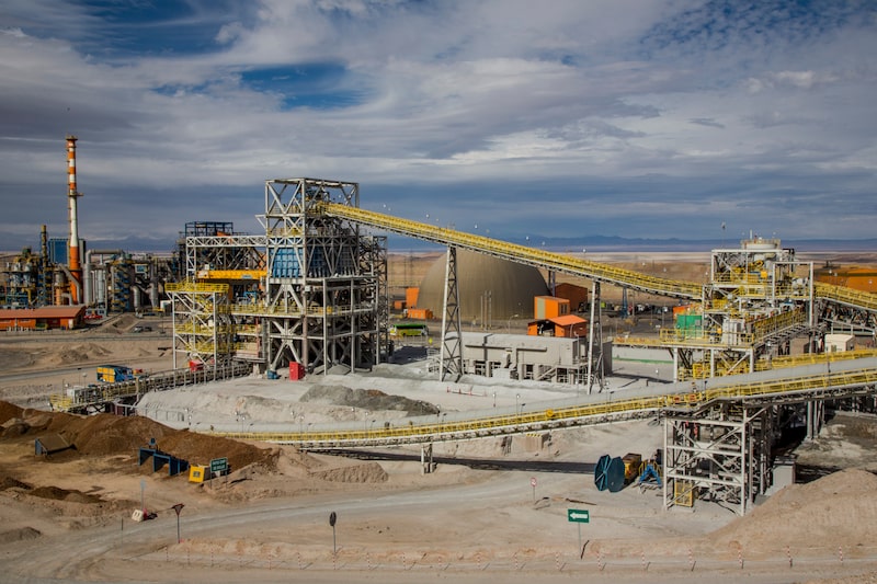 El complejo minero Codelco Ministro Hales cerca de Calama, Chile. El complejo minero Codelco Ministro Hales cerca de Calama, Chile.