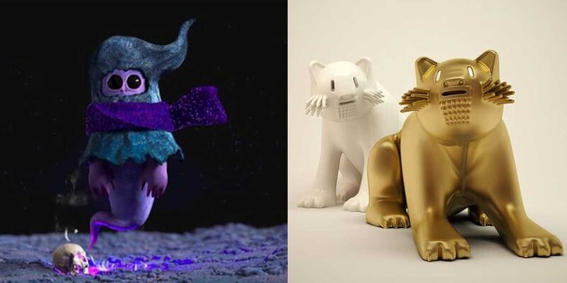 "Susurros del Ayer", por Enrique Poppe y "Kay Pach", por Jaime Álvarez. "Susurros del Ayer", por Enrique Poppe y "Kay Pach", por Jaime Álvarez.