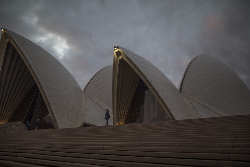 Opera House de Sydney: sistema de aposentadoria da Austrália se tornou motivo de preocupação de autoridades (Foto: Brent Lewin/Bloomberg) Opera House de Sydney: sistema de aposentadoria da Austrália se tornou motivo de preocupação de autoridades (Foto: Brent Lewin/Bloomberg)