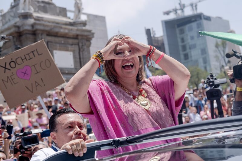 Xóchitl Gálvez, candidata a la presidencia de la coalición Frente Amplio por México. Xóchitl Gálvez, candidata a la presidencia de la coalición Frente Amplio por México.