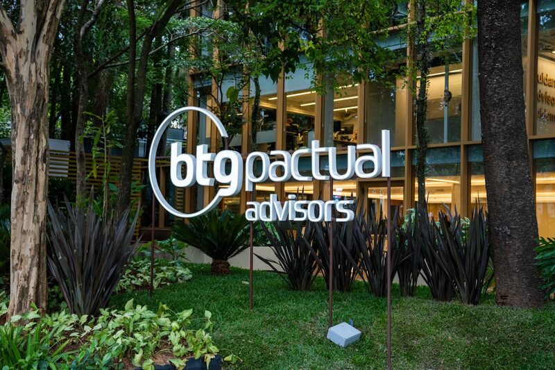 Agência do BTG Pactual advisors, em São Paulo Agência do BTG Pactual advisors, em São Paulo