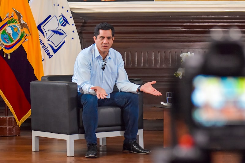 Xavier Hervas, candidato presidencial de Ecuador en 2023 Xavier Hervas, candidato presidencial de Ecuador en 2023