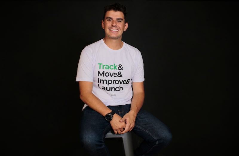 Tomás Duarte, Track's co-founder and CEO Tomás Duarte, Track's co-founder and CEO