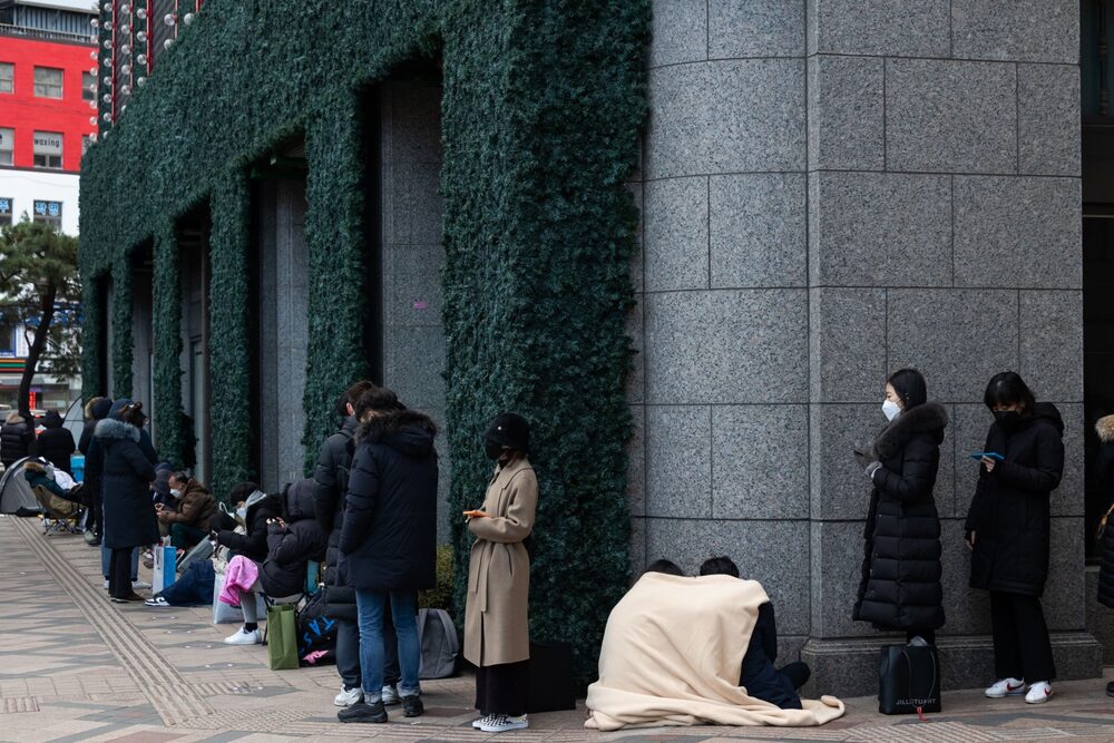 Las ventas de marcas de lujo en los grandes almacenes de Corea del Sur siguieron subiendo este año, con un aumento del 45% en el primer semestre respecto al mismo periodo de 2020. Fotógrafo: SeongJoon Cho/Bloomberg Las ventas de marcas de lujo en los grandes almacenes de Corea del Sur siguieron subiendo este año, con un aumento del 45% en el primer semestre respecto al mismo periodo de 2020. Fotógrafo: SeongJoon Cho/Bloomberg