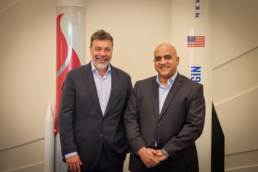 Darío Werthein y Naveen Kachroo Darío Werthein y Naveen Kachroo