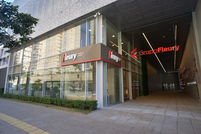 Unidade do Fleury no Brooklin, em São Paulo Unidade do Fleury no Brooklin, em São Paulo