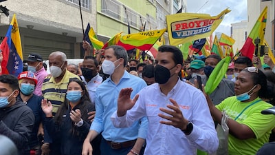 Oposición venezolana volvió a la calle con la promesa de renovar liderazgos Oposición venezolana volvió a la calle con la promesa de renovar liderazgos