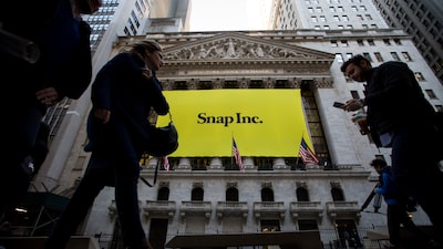 Acciones de Snap se hunden un 12% tras descenso de usuarios de la plataforma Acciones de Snap se hunden un 12% tras descenso de usuarios de la plataforma