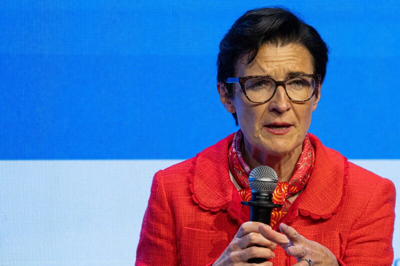 La CEO de Citigroup, Jane Fraser, aseguró que México “tiene un futuro brillante” por el papel que está desempeñando ante el fenómeno del nearshoring, los flujos comerciales y de inversión La CEO de Citigroup, Jane Fraser, aseguró que México “tiene un futuro brillante” por el papel que está desempeñando ante el fenómeno del nearshoring, los flujos comerciales y de inversión