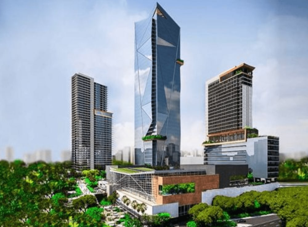 Imagem do projeto do complexo Paseo Alto das Nações, uma das principais aposta do Carrefour Property no país (Imagem: Reprodução/SiiLA) Imagem do projeto do complexo Paseo Alto das Nações, uma das principais aposta do Carrefour Property no país (Imagem: Reprodução/SiiLA)