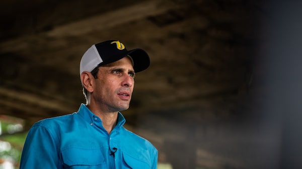 Se retira el segundo favorito en las encuestas para primaria opositora en Venezuela Se retira el segundo favorito en las encuestas para primaria opositora en Venezuela