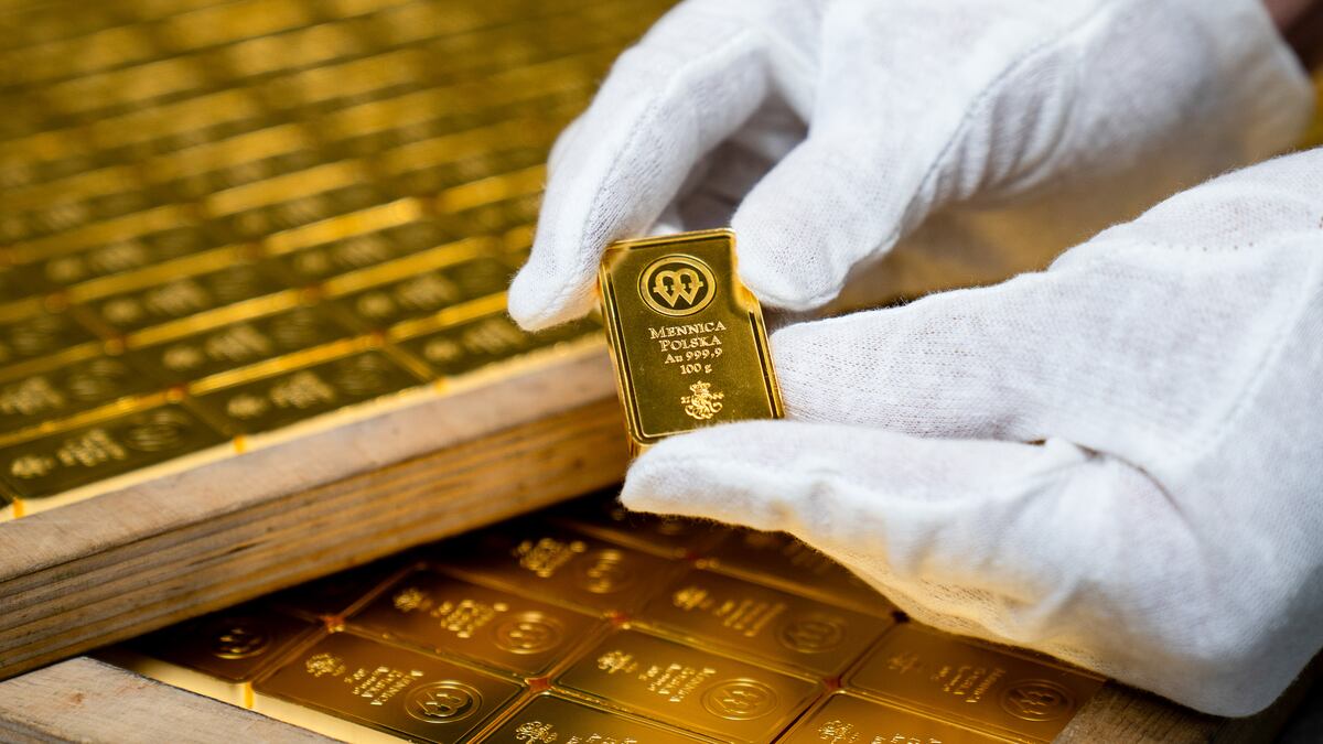 El oro cae por debajo de US$4.000 por primera vez desde 2025, mientras Wall Street recorta proyecciones