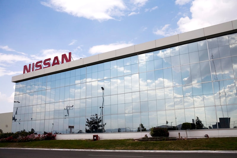 La planta de automóviles Nissan en Aguascalientes, México. La planta de automóviles Nissan en Aguascalientes, México.