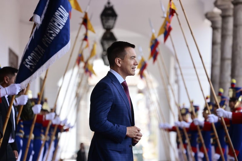 Daniel Noboa Photographer: Franklin Jacome/Getty Images Daniel Noboa Photographer: Franklin Jacome/Getty Images