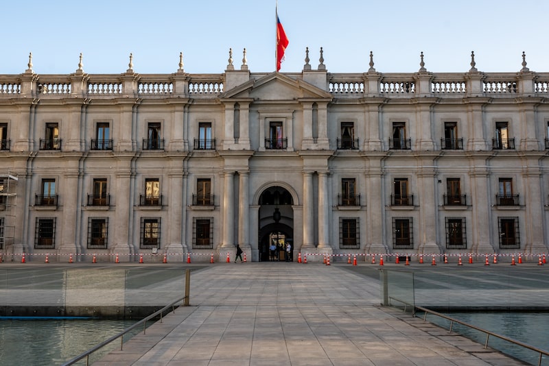 Palacio de La Moneda en Santiago, Chile. Fotógrafo: Cristóbal Olivares/Bloomberg. Palacio de La Moneda en Santiago, Chile. Fotógrafo: Cristóbal Olivares/Bloomberg.