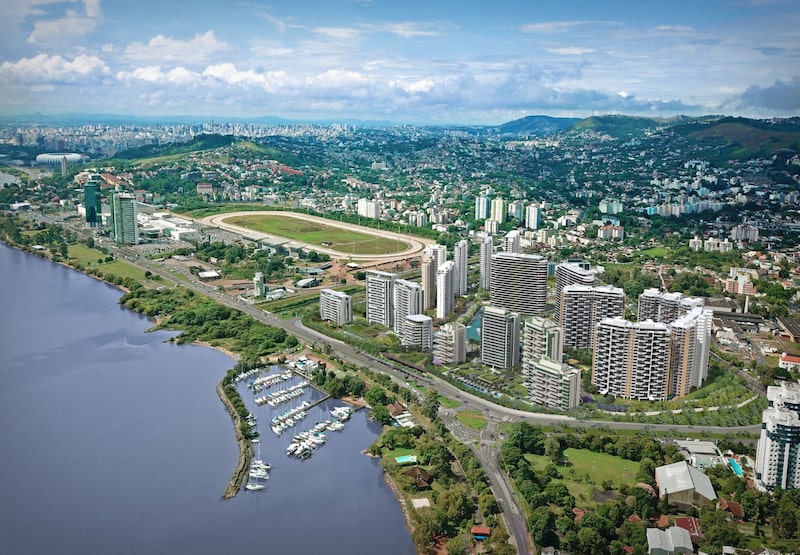 Golden Lake, condomínio que a Multiplan ergue em Porto Alegre Golden Lake, condomínio que a Multiplan ergue em Porto Alegre