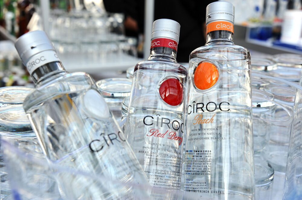 Vodka CIROC. Fotógrafa: Angela Weiss/Getty Images. Vodka CIROC. Fotógrafa: Angela Weiss/Getty Images.