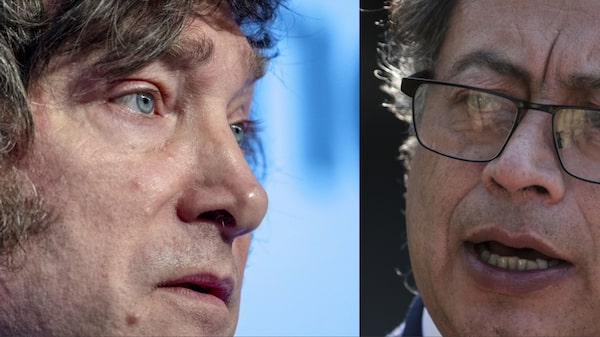 Milei acusó a Petro de asesino y Colombia llamó su embajador a consultas Milei acusó a Petro de asesino y Colombia llamó su embajador a consultas