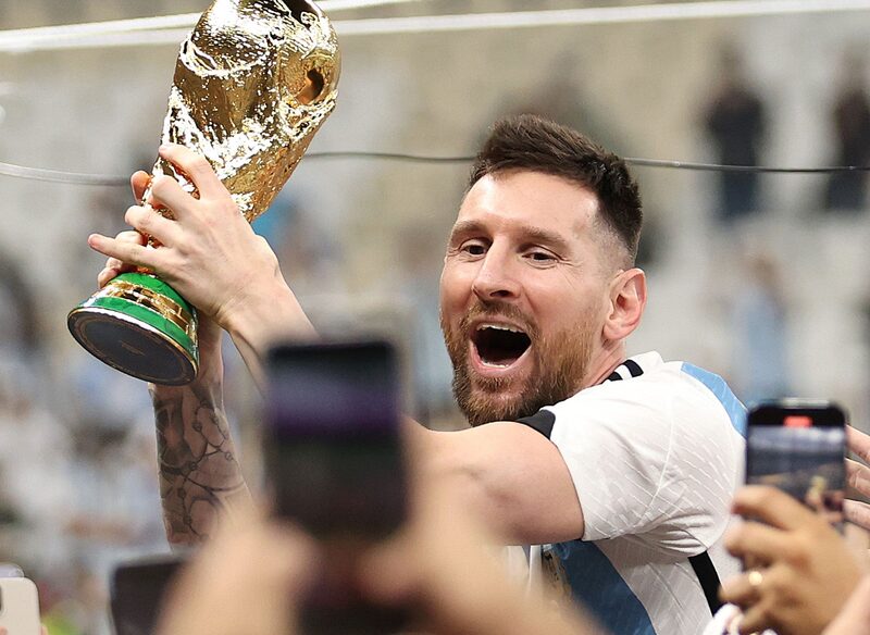 Messi, na Copa do Mundo. Messi, na Copa do Mundo.
