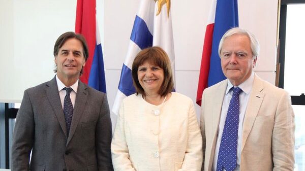 Lacalle Pou recibió a Patricia Bullrich: ¿qué hablaron sobre el Mercosur? Lacalle Pou recibió a Patricia Bullrich: ¿qué hablaron sobre el Mercosur?
