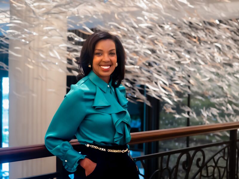 Erika James, diretora da Wharton School of Business Erika James, diretora da Wharton School of Business