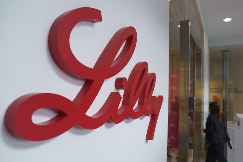 El logotipo de Eli Lilly & Co. El logotipo de Eli Lilly & Co.
