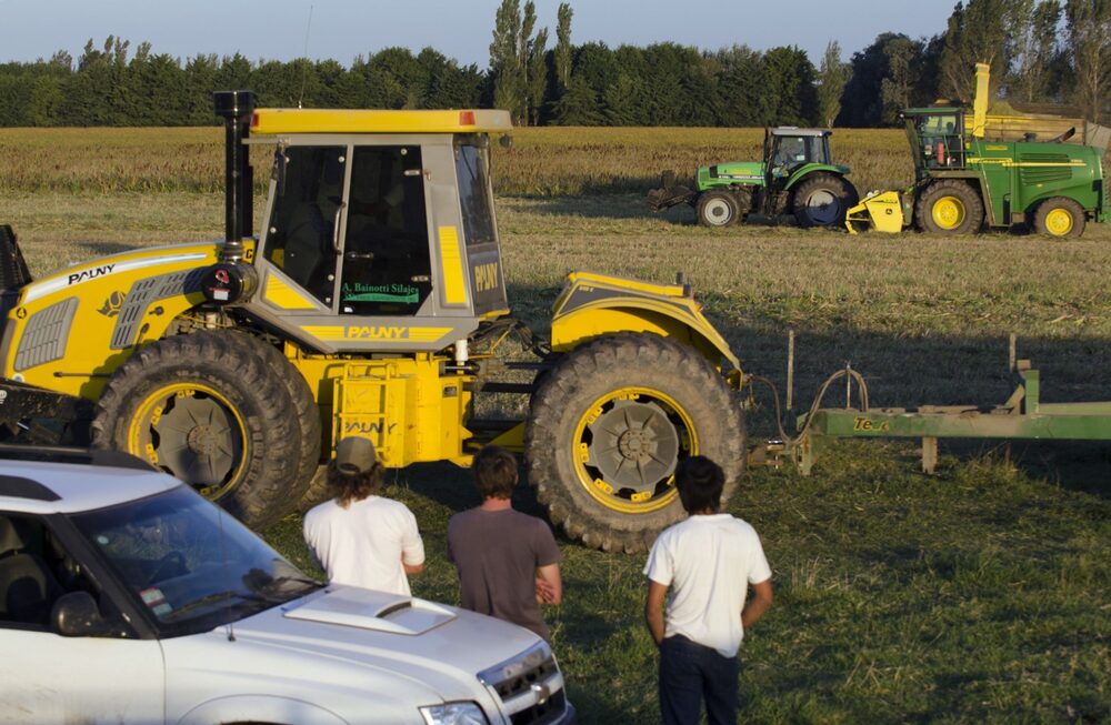 Las exportaciones en Argentina se redujeron 24,5% en 2023. Foto: Diego Giudice/Bloomberg Las exportaciones en Argentina se redujeron 24,5% en 2023. Foto: Diego Giudice/Bloomberg