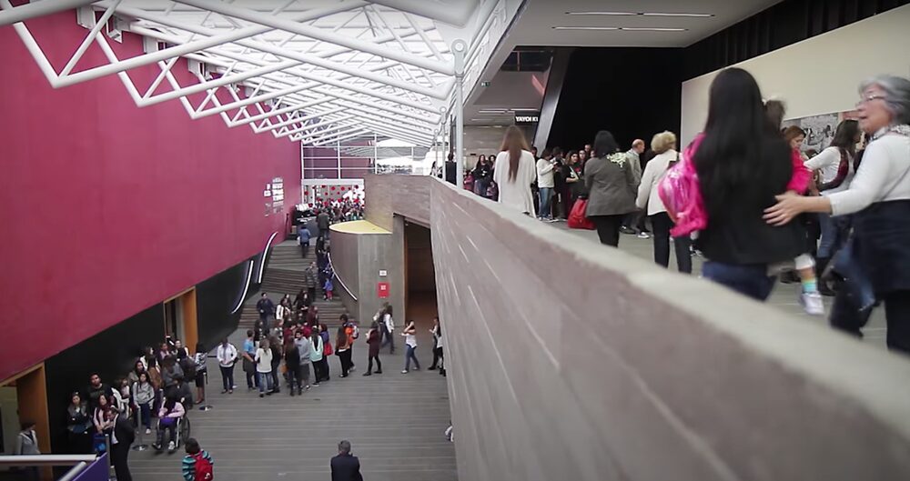 Interior do Tomie Ohtake Interior do Tomie Ohtake